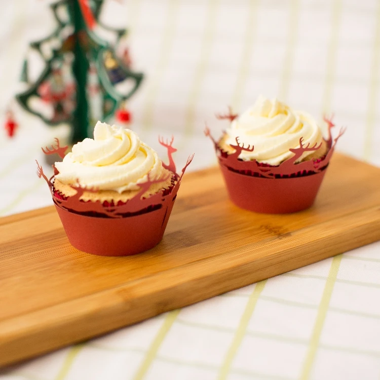 Free shipping baking cupcake wrapper Christmas red deer paper muffin cups liners wrappers decoration
Free shipping baking cupcake wrapper Christmas red deer paper muffin cups liners wrappers decoration