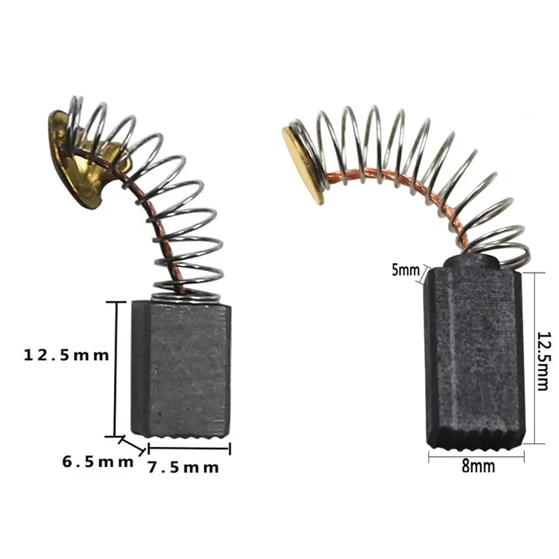 URANN 10 Pcs Mini Drill Electric Grinder Replacement Carbon Brushes Spare Parts For Electric Motors Dremel Rotary Tool
URANN 10 Pcs Mini Drill Electric Grinder Replacement Carbon Brushes Spare Parts For Electric Motors Dremel Rotary Tool