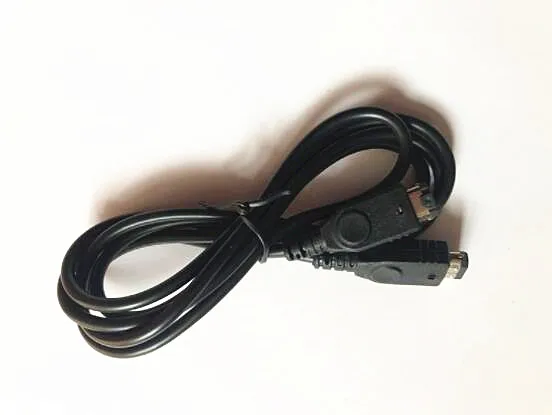 100pcs/lot Black 1.2M 2 Player for GBA GBASP Link Cable Cord For Nintendo GameBoy SP | Электроника