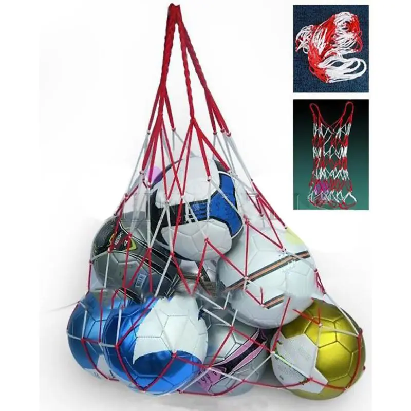 Outdoor Sports Soccer Carry Bag Portable Sports Rope Equipment Football Balls Volleyball Ball Mesh Bag Can Hold 10 Balls
Outdoor Sports Soccer Carry Bag Portable Sports Rope Equipment Football Balls Volleyball Ball Mesh Bag Can Hold 10 Balls