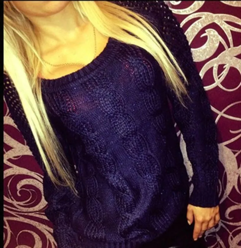 Women Sweaters Nice Spring Autumn Knitting Sweater Sexy Hollow Out Female Jumper Pullovers Tops Black White Pull A228
Women Sweaters Nice Spring Autumn Knitting Sweater Sexy Hollow Out Female Jumper Pullovers Tops Black White Pull A228