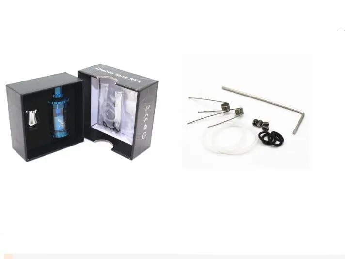 NEW Arrivals Horn TANK RTA Electric Cigarette Atomizer 22mm diameter Vaporizer tank Metal Material box mod vape e cig tank RDA
NEW Arrivals Horn TANK RTA Electric Cigarette Atomizer 22mm diameter Vaporizer tank Metal Material box mod vape e cig tank RDA