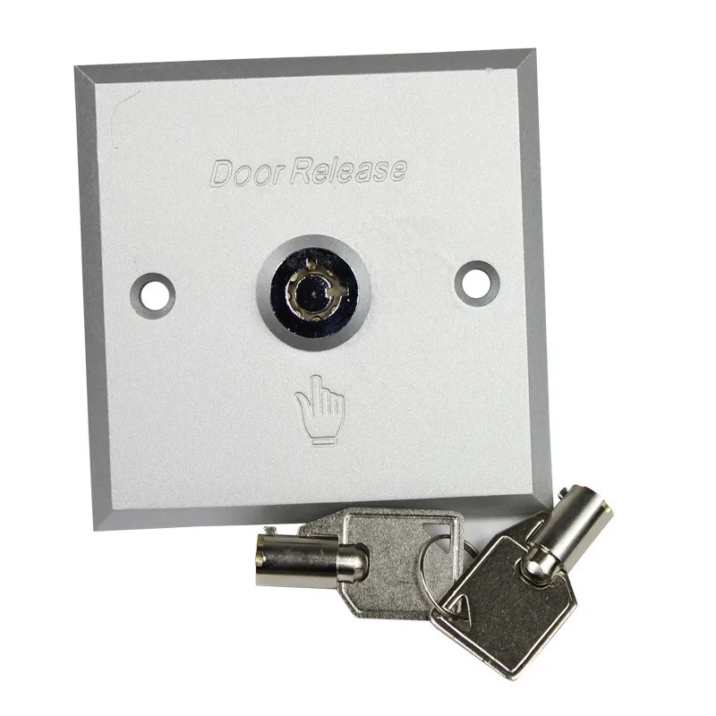 Aluminium alloy emergency switch lock with key door access control system exit push button door release
Aluminium alloy emergency switch lock with key door access control system exit push button door release