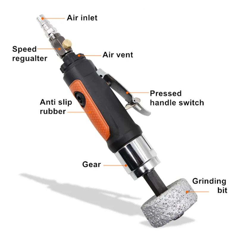 Free Shipping Tire Pneumatic Grinder Air Buffer Wind Grinding Tool Shock Absorber Sander With Speed Regulator
Free Shipping Tire Pneumatic Grinder Air Buffer Wind Grinding Tool Shock Absorber Sander With Speed Regulator