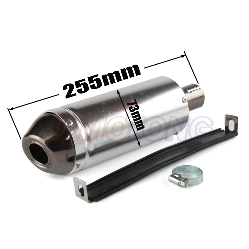 28mm Silver Universal Motocross Motorcycle Exhaust Muffler Tip Pipe for 125 150 160cc Dirt Pit Bike exhaust ATV CQR
28mm Silver Universal Motocross Motorcycle Exhaust Muffler Tip Pipe for 125 150 160cc Dirt Pit Bike exhaust ATV CQR