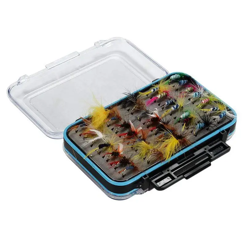 64pcs Dry Flies Bass Salmon Trouts Flies Nymph and Streamer Fly Fishing flies Kit Waterproof Fly Box for Trout Fly Fishing Fli
64pcs Dry Flies Bass Salmon Trouts Flies Nymph and Streamer Fly Fishing flies Kit Waterproof Fly Box for Trout Fly Fishing Fli