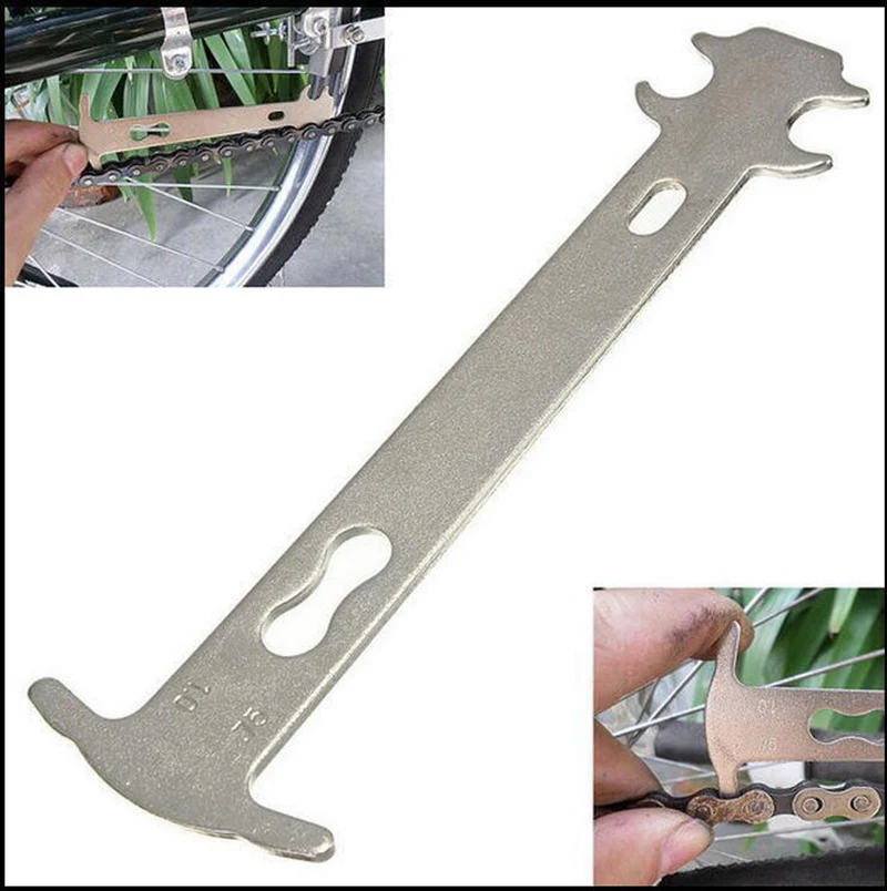 1 Pcs Bike Chain Wear Indicator Tool Chain Checker Kits Multi-Functional Bicycle Repair Tool Bicycle Accessories
1 Pcs Bike Chain Wear Indicator Tool Chain Checker Kits Multi-Functional Bicycle Repair Tool Bicycle Accessories
