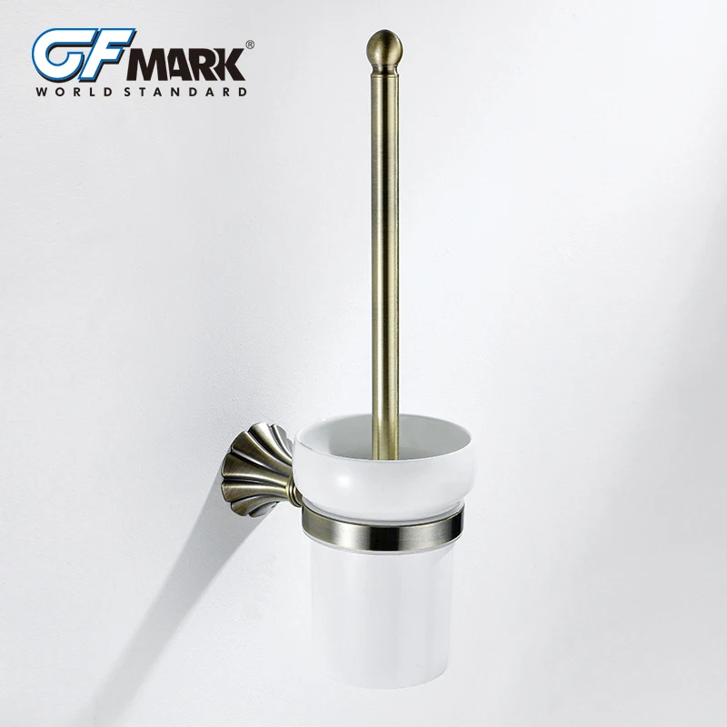 GFmark Antique Toilet Brush With Ceramic Cup Copper Base WC borstel Bathroom Accessories Hardware Bronze Toilet Brush Holder
GFmark Antique Toilet Brush With Ceramic Cup Copper Base WC borstel Bathroom Accessories Hardware Bronze Toilet Brush Holder