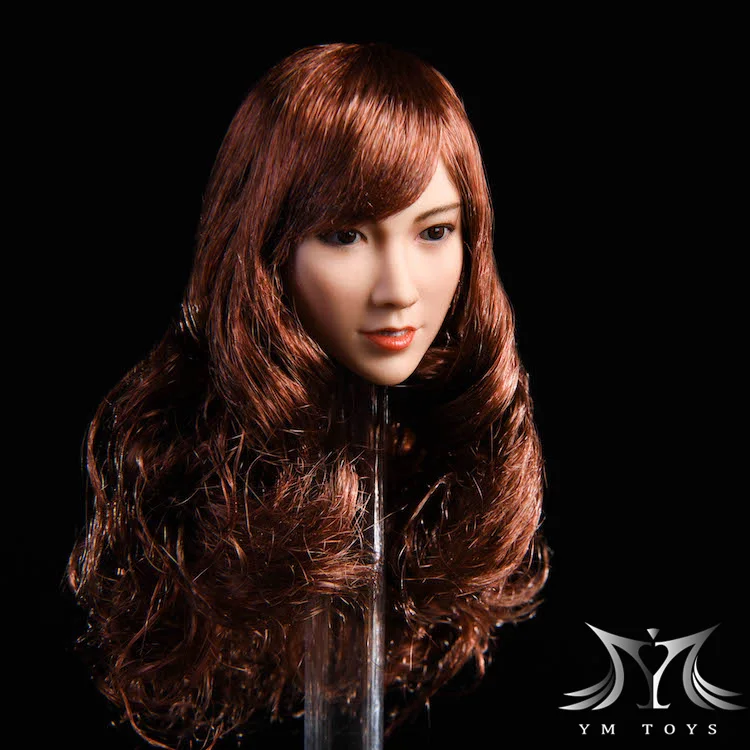 In Stock 1/6 Scale Female Head Sculpt YMT021 Asian Beauty Qian Head Carved Model for 12'' Action Figure Body
In Stock 1/6 Scale Female Head Sculpt YMT021 Asian Beauty Qian Head Carved Model for 12'' Action Figure Body