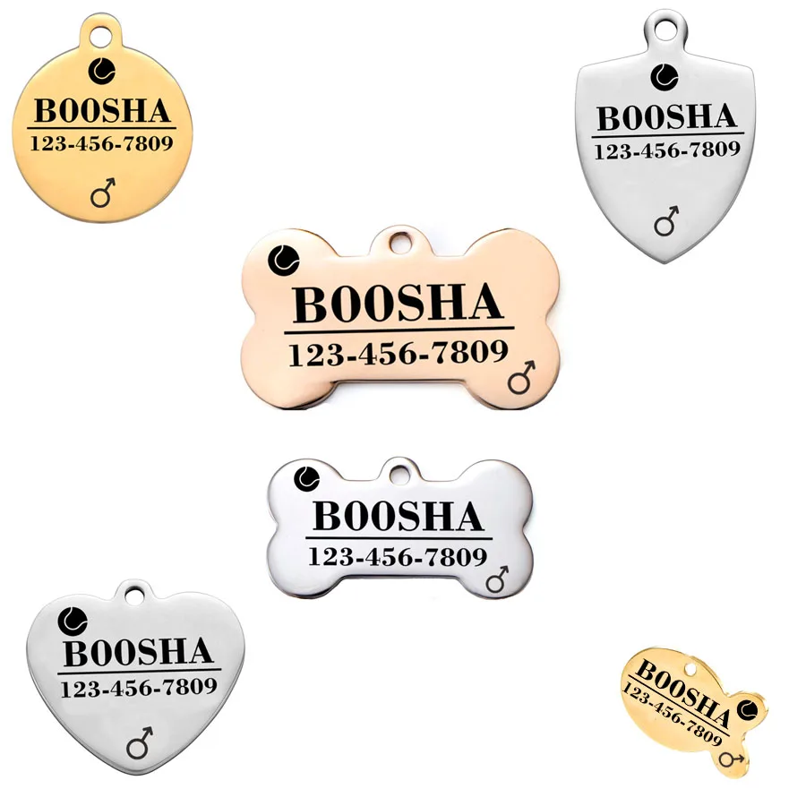 Dog Cat ID Tag Free Engraved Pet ID Name For Cat Kitten Puppy Collar Tag Pendant Keyring Pet Supplies Accessories Personalized
Dog Cat ID Tag Free Engraved Pet ID Name For Cat Kitten Puppy Collar Tag Pendant Keyring Pet Supplies Accessories Personalized