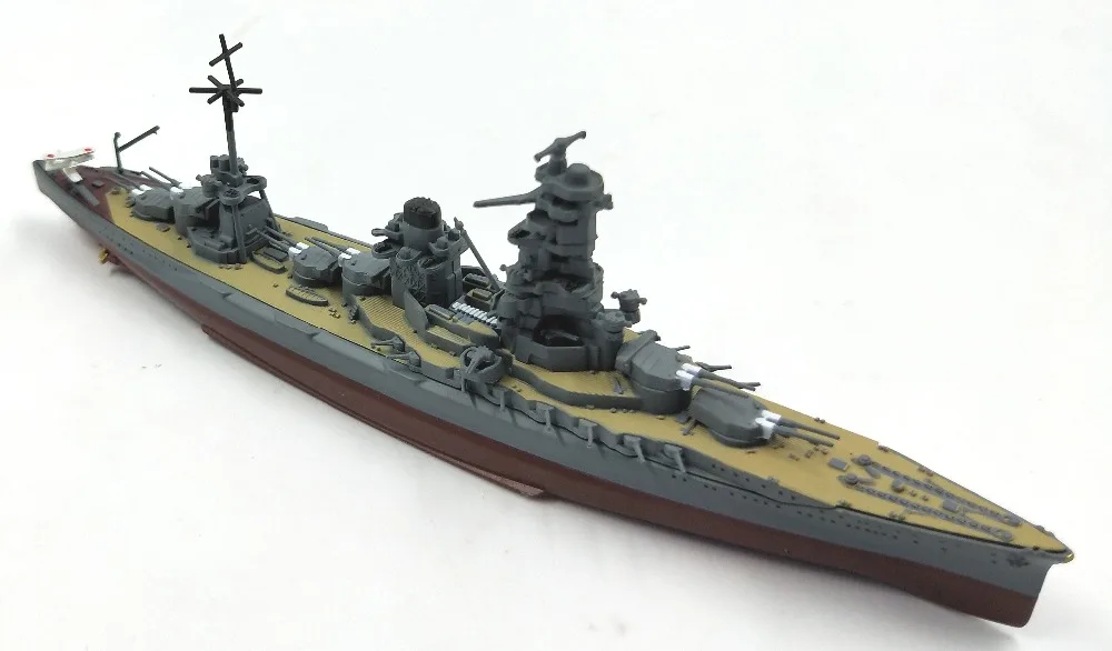 1:1000 Japanese Navy Daily battleship World War II warship model Alloy hull Static collection model
1:1000 Japanese Navy Daily battleship World War II warship model Alloy hull Static collection model