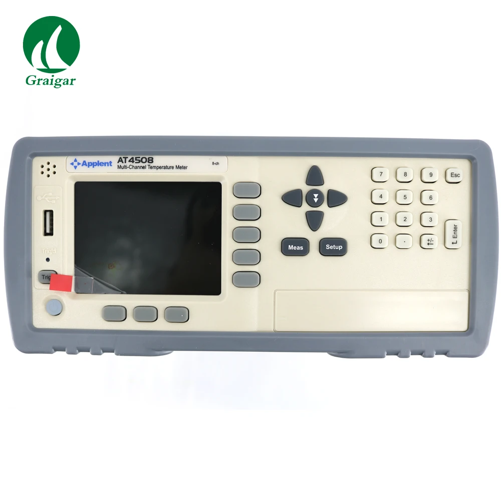 8 Channels Industrial Temperature Tester AT4508 Thermometer Datalogger Temperature Datalogger
8 Channels Industrial Temperature Tester AT4508 Thermometer Datalogger Temperature Datalogger