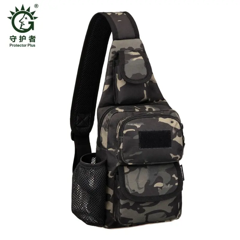 New men's Chest pack tactical nylon single shoulder backpack casual fashion Waterproof high-quality Military Chest pack
New men's Chest pack tactical nylon single shoulder backpack casual fashion Waterproof high-quality Military Chest pack