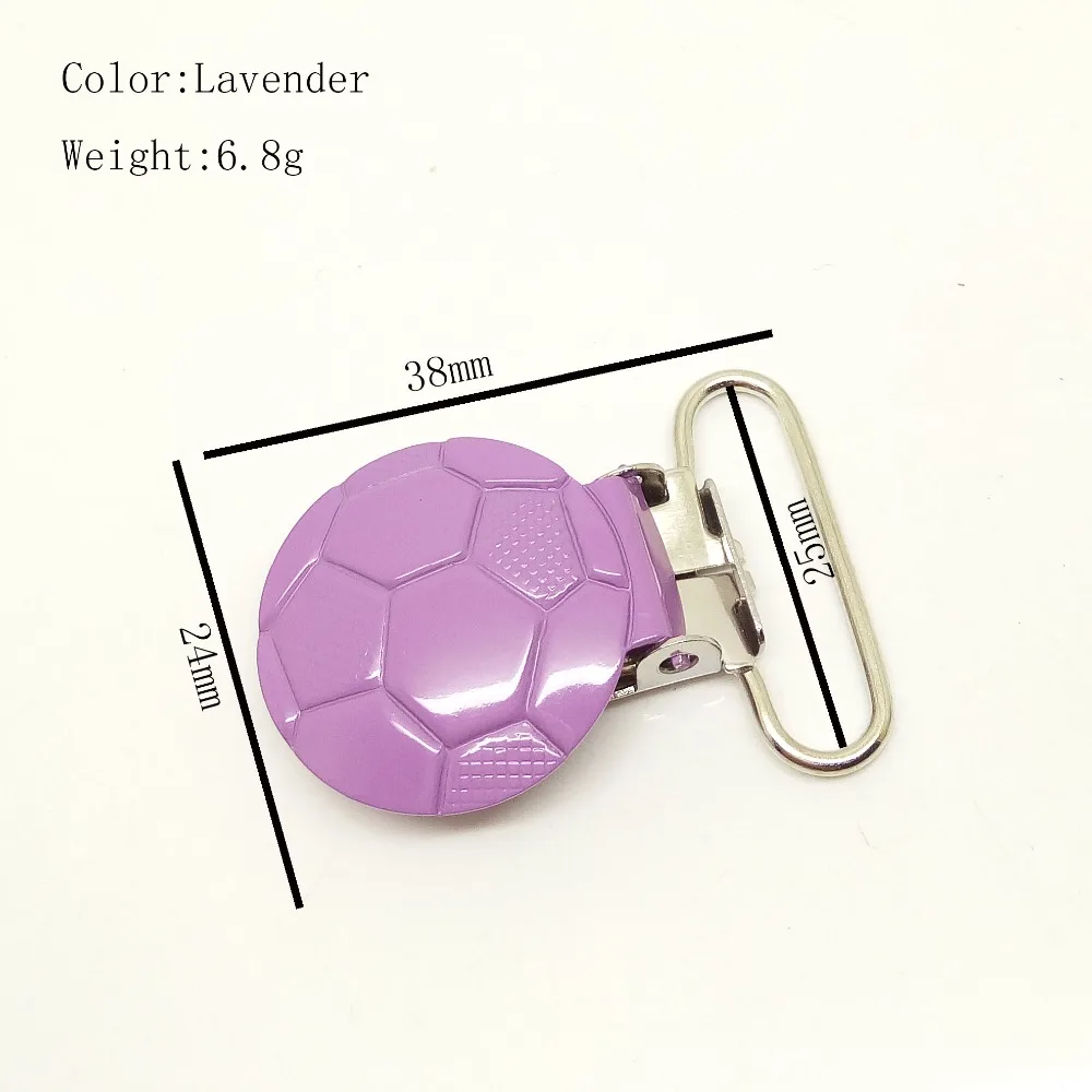 Hot selling 100pcs per lot metal pacifier suspender clips score ball suspender clip factory wholesale pacifier clips enamel clip
Hot selling 100pcs per lot metal pacifier suspender clips score ball suspender clip factory wholesale pacifier clips enamel clip