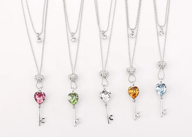 ANNGILL Statement Heart Crystal From Swarovski Choker Necklace Fashion Multi Layer Pendant Necklace For Women Fashion Jewelry
ANNGILL Statement Heart Crystal From Swarovski Choker Necklace Fashion Multi Layer Pendant Necklace For Women Fashion Jewelry