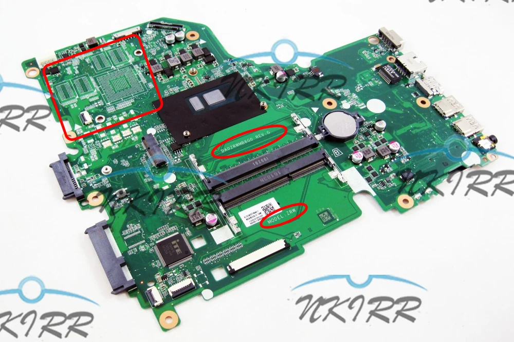 DA0ZRWMB6G0 ZRW NB.G3611.002 NBG3611002 I3-5005U CPU Motherboard for Acer Aspire E5-574TG E5-572G V3-575G F5-572 E5-574G TMP258
DA0ZRWMB6G0 ZRW NB.G3611.002 NBG3611002 I3-5005U CPU Motherboard for Acer Aspire E5-574TG E5-572G V3-575G F5-572 E5-574G TMP258