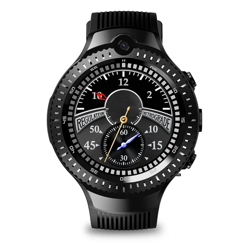 Умные часы Zeblaze THOR 4 с двумя GPS смарт часами телефон MTK6739 16 ГБ 1 Гб 5 Мп + камера для