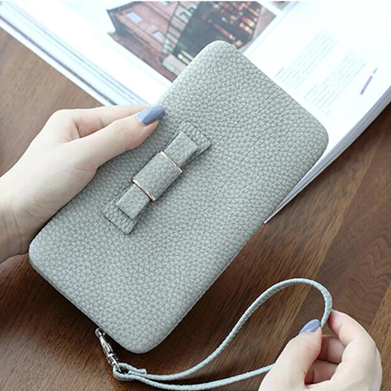 Women Long Purse Wallet Purse Lady Long Wallet Card Holder Handbag Bags Bow Wallet Femme
Women Long Purse Wallet Purse Lady Long Wallet Card Holder Handbag Bags Bow Wallet Femme