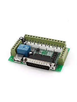 Плата адаптера интерфейса драйвера шагового двигателя CNC Mach3 + USB-кабель |