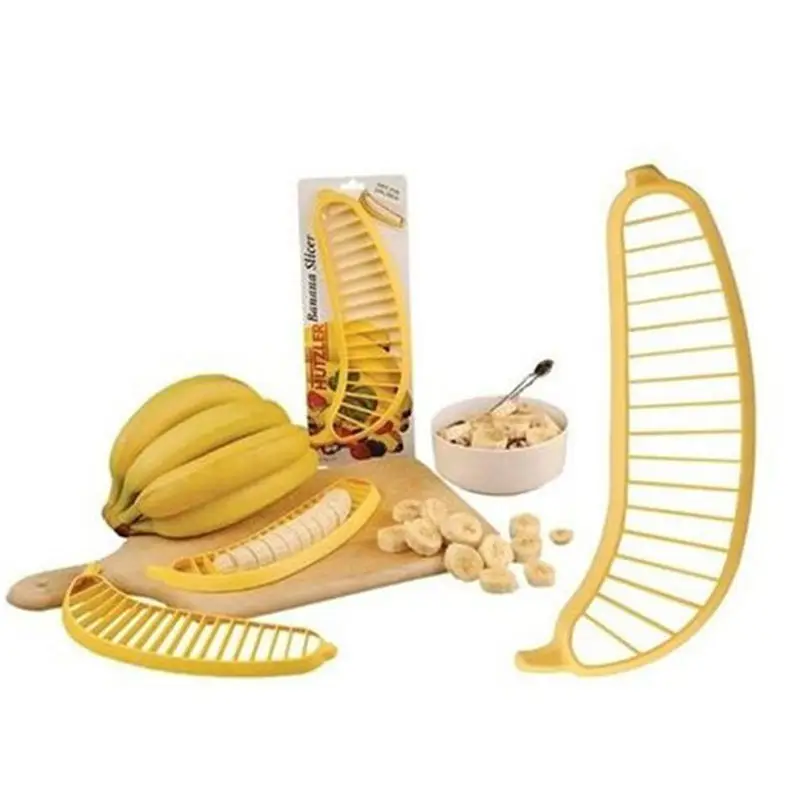 Banggood Banana Slicer Chopper Cutter Make Fruit Salad Sundaes Cereal Kitchen Tool ABS
Banggood Banana Slicer Chopper Cutter Make Fruit Salad Sundaes Cereal Kitchen Tool ABS