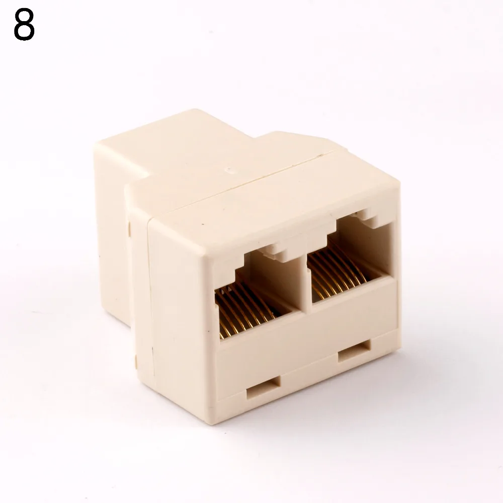 HWEXPRESS Hot New khaki Plastic 3 Way RJ45 LAN Network Ethernet Splitter Connector
HWEXPRESS Hot New khaki Plastic 3 Way RJ45 LAN Network Ethernet Splitter Connector