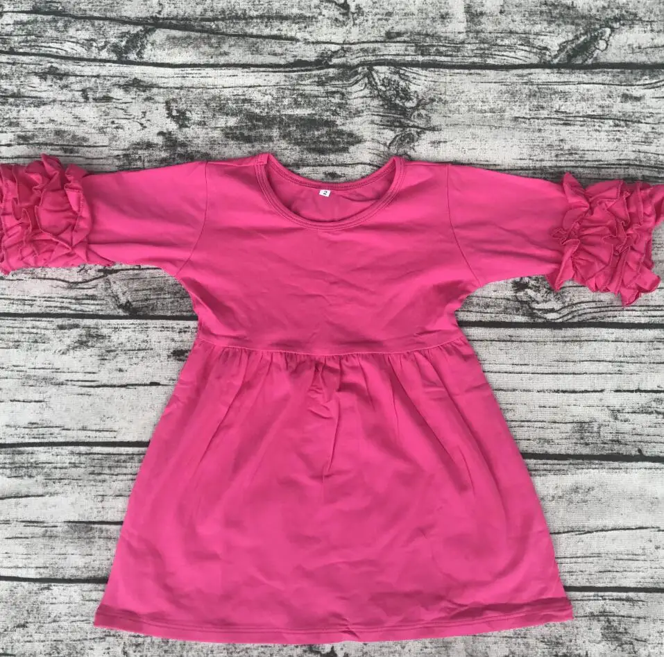 cotton comfortable children boutique dresses wholesale baby girls clothing long icing ruffle sleeve dress
cotton comfortable children boutique dresses wholesale baby girls clothing long icing ruffle sleeve dress
