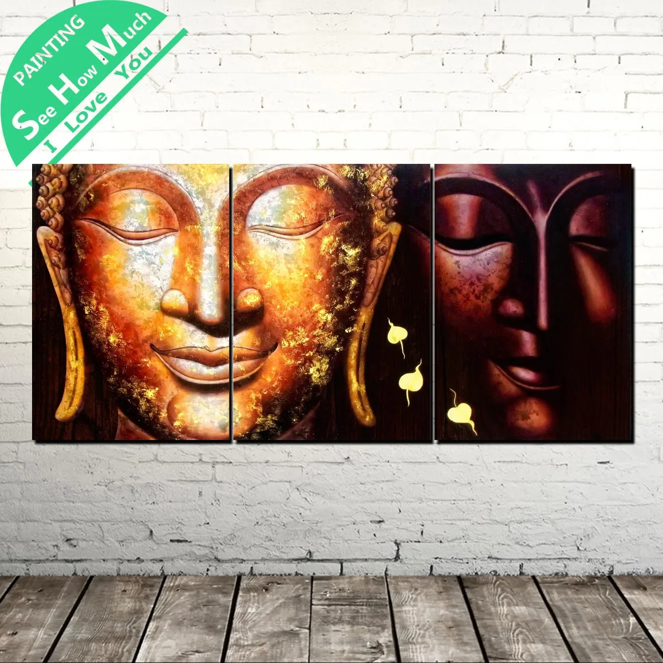 3 Piece Two Buddha Tradition Modern Wall Art Canvas Painting Posters and Prints Framed Art Painting Pictures for Decoration Home
3 Piece Two Buddha Tradition Modern Wall Art Canvas Painting Posters and Prints Framed Art Painting Pictures for Decoration Home