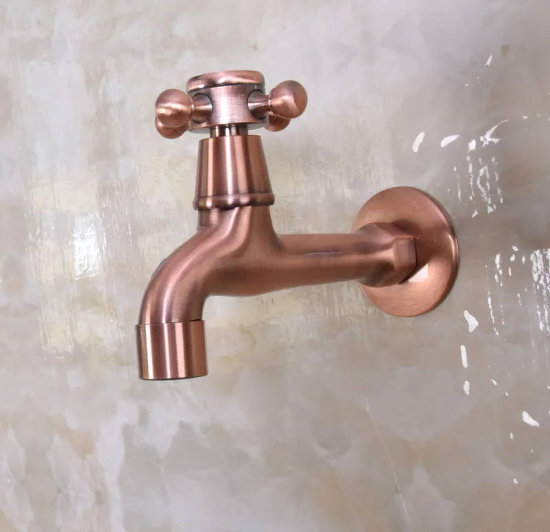 Antique Red Copper Brass Single Cross Handle Kitchen faucet wall mounted Laundry bathroom Mop Water Tap aav304
Antique Red Copper Brass Single Cross Handle Kitchen faucet wall mounted Laundry bathroom Mop Water Tap aav304