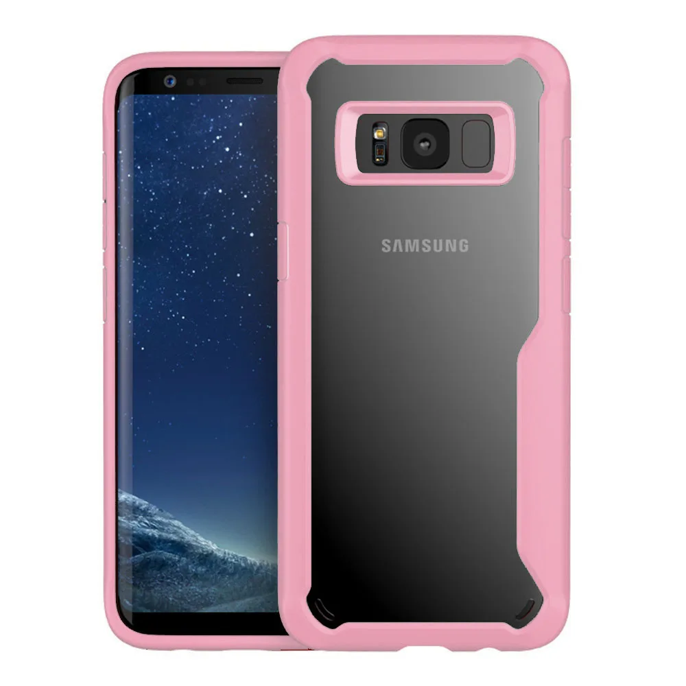 Чехол для Samsung Galaxy S8 Plus ударопрочный защитный мягкий чехол из ТПУ и поликарбоната