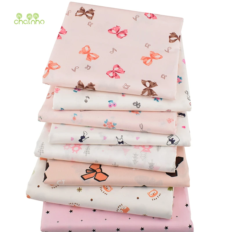 Chainho,8pcs/Lot,Printed Twill Cotton Satin Fabric,Pink Series,Patchwork Cloth,DIY Sewing Quilting Material For Baby&Children
Chainho,8pcs/Lot,Printed Twill Cotton Satin Fabric,Pink Series,Patchwork Cloth,DIY Sewing Quilting Material For Baby&Children