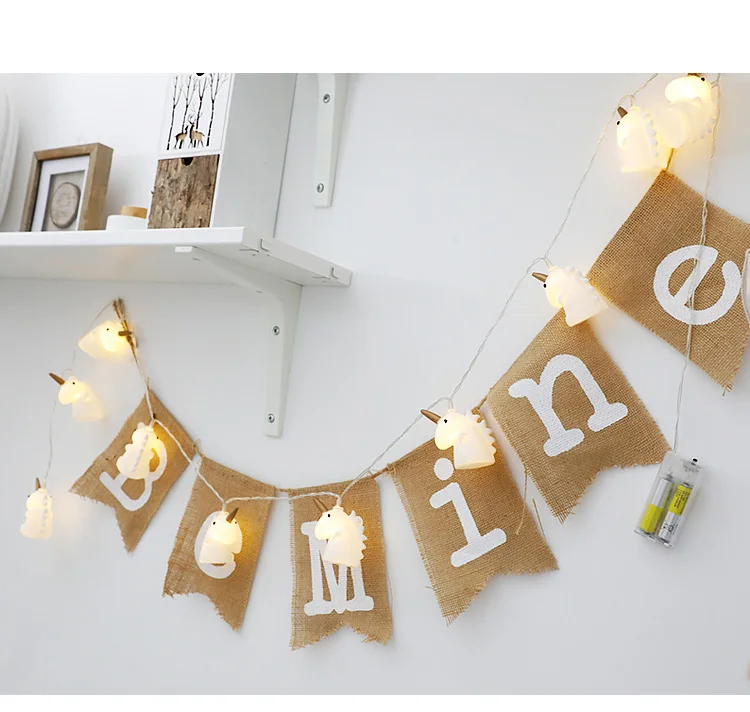 LED Unicorn Night String Lights Decorative Table Lights Party Wall Decorations Ornaments Festival Home decor
LED Unicorn Night String Lights Decorative Table Lights Party Wall Decorations Ornaments Festival Home decor
