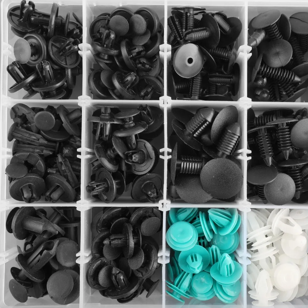 Areyourshop 299PCS Fender Door Hood Bumper Trim Clips Body Retainer Assortment&Removal Tool Universal Auto Car accessories
Areyourshop 299PCS Fender Door Hood Bumper Trim Clips Body Retainer Assortment&Removal Tool Universal Auto Car accessories