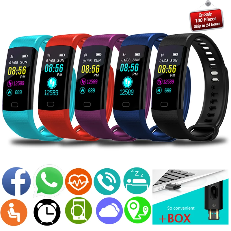 2018 New Men And Women Sports Smart Bracelet Fitness Tracker Pedometer OLED Color Touch Screen Smart Wristband PK mi band 3 +Box
2018 New Men And Women Sports Smart Bracelet Fitness Tracker Pedometer OLED Color Touch Screen Smart Wristband PK mi band 3 +Box