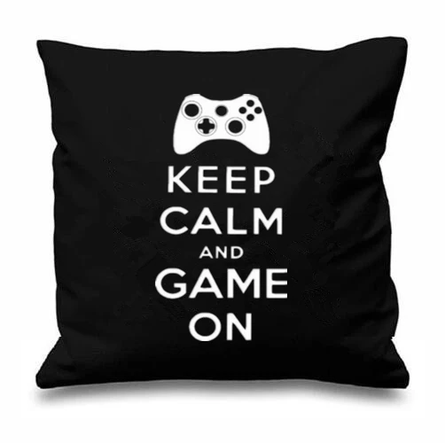 Новинка, геймерский чехол для подушки «Keep Calm and Game On», наволочка для диванной подушки, игровые подарки, подушка для автомобильного сиденья с ...
Новинка, геймерский чехол для подушки «Keep Calm and Game On», наволочка для диванной подушки, игровые подарки, подушка для автомобильного сиденья с ...