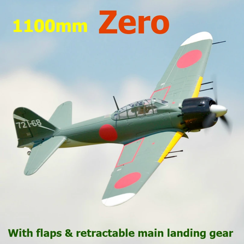 FMS 1100mm 1.1M Zero Fighter A6M5 6CH with Reflex Gyro Flaps Retracts 3S EPO PNP RC Airplane Warbird Model Plane Aircraft Avion
FMS 1100mm 1.1M Zero Fighter A6M5 6CH with Reflex Gyro Flaps Retracts 3S EPO PNP RC Airplane Warbird Model Plane Aircraft Avion