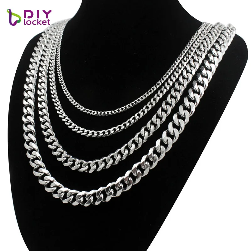 diylocket Wholesale Stainless Steel Chains Neklace Fit floating locket Necklace Pendant LSCH11 | Украшения и аксессуары
