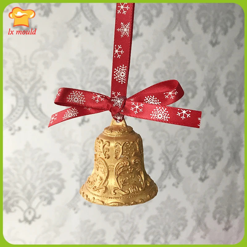 3D Christmas Big Bell Silicone Mould Aromatherapy Gypsum Soap Molds Bell Aromatherapy Candle Mold
3D Christmas Big Bell Silicone Mould Aromatherapy Gypsum Soap Molds Bell Aromatherapy Candle Mold