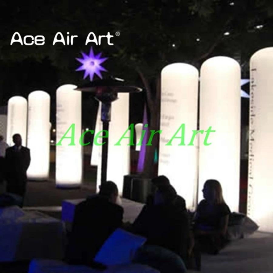 Portable and Giant Inflatable Advertising Pillar Tube with Lighting Led Glow in the Dark Come with Air Blower
Portable and Giant Inflatable Advertising Pillar Tube with Lighting Led Glow in the Dark Come with Air Blower