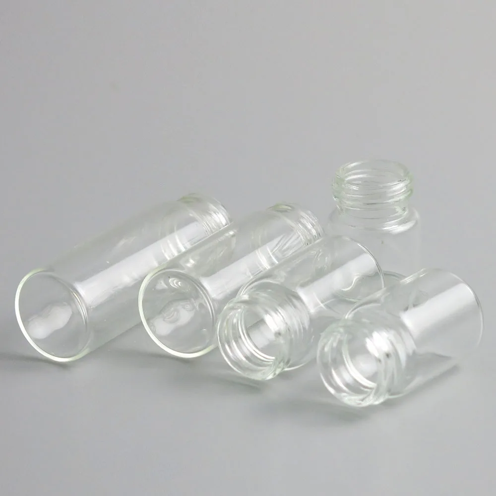 50 x 5ml 6ml 7ml 10ml 14ml Mini Glass Bottle With Screw Cap Orifice Reducer with Cap Essential Oil Sample Makeup Accessories
50 x 5ml 6ml 7ml 10ml 14ml Mini Glass Bottle With Screw Cap Orifice Reducer with Cap Essential Oil Sample Makeup Accessories
