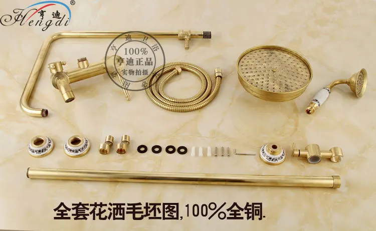 Bathroom Retro antique copper Brass Bathtub Shower Set Wall Mounted 8" Rainfall Shower Mixer Tap Faucet 3-functions Mixer Valve
Bathroom Retro antique copper Brass Bathtub Shower Set Wall Mounted 8" Rainfall Shower Mixer Tap Faucet 3-functions Mixer Valve