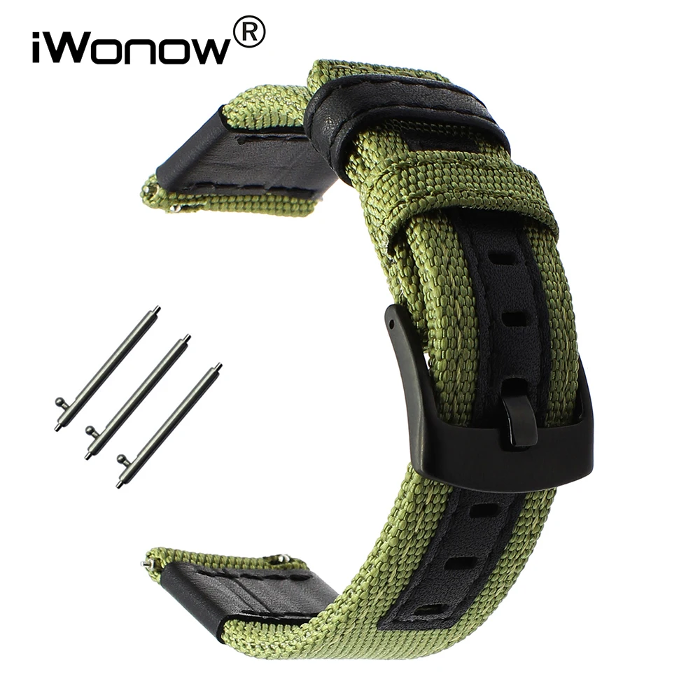 Genuine Nylon + Leather Watchband 20mm for Garmin Forerunner 645 245 Music Misfit Vapor Quick Release Band Watch Strap Wristband
Genuine Nylon + Leather Watchband 20mm for Garmin Forerunner 645 245 Music Misfit Vapor Quick Release Band Watch Strap Wristband