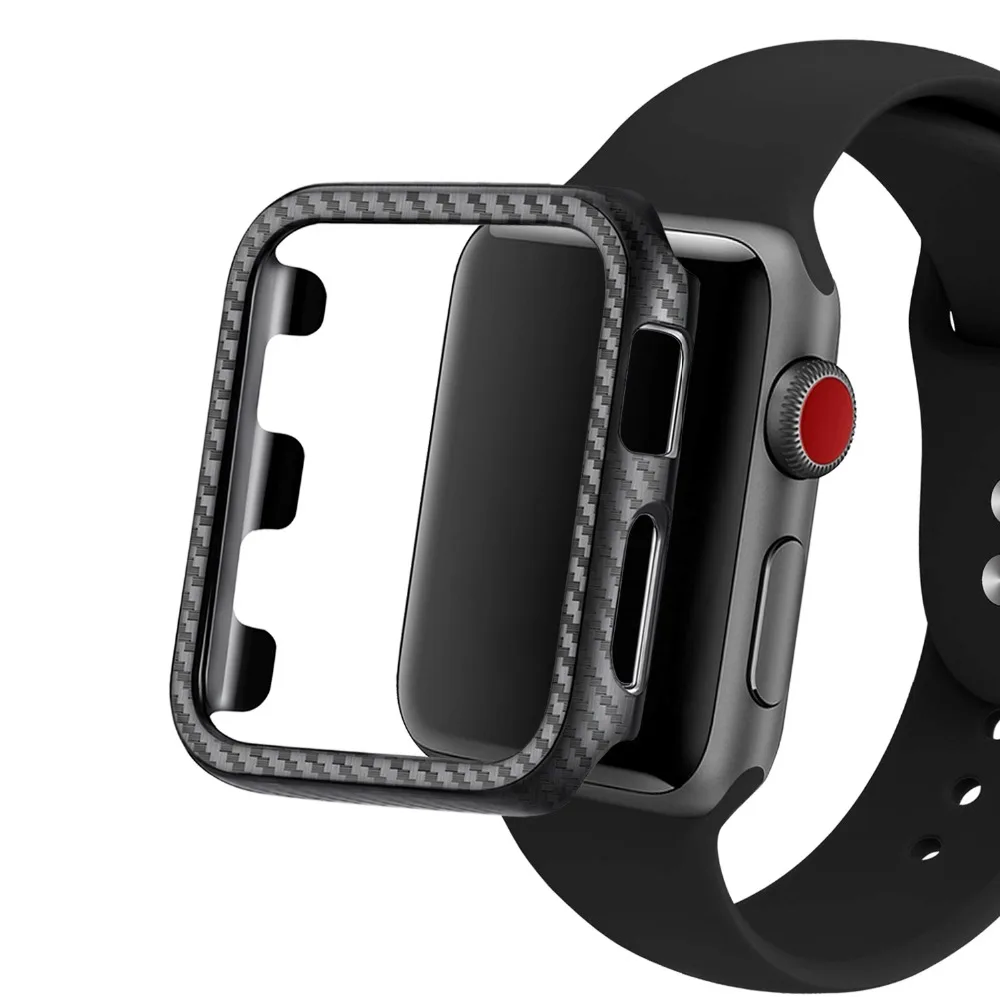 Жесткий чехол из углеродного волокна с рисунком для Apple Watch i-Watch series 1 2 3, защитный чехол для s 42 мм 38 мм
Жесткий чехол из углеродного волокна с рисунком для Apple Watch i-Watch series 1 2 3, защитный чехол для s 42 мм 38 мм