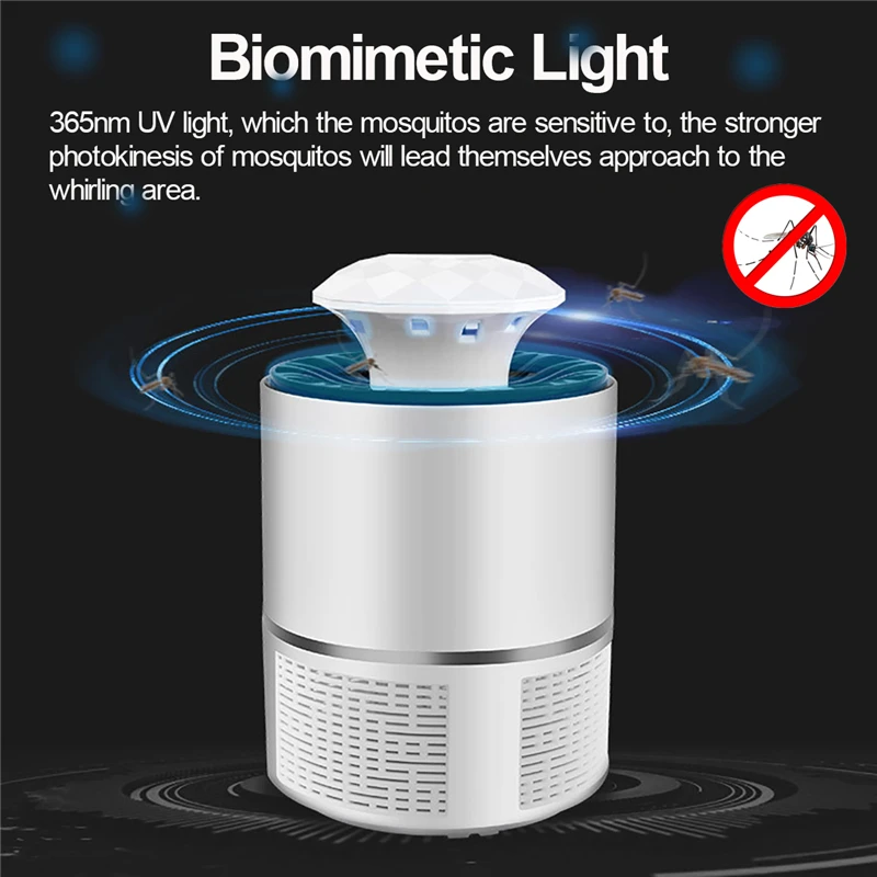 New 5W USB Mosquito Killer Lamp LED Insect Killer Lamp UV Light Anti Fly Bug Zapper Trap Lamp Pest Control
New 5W USB Mosquito Killer Lamp LED Insect Killer Lamp UV Light Anti Fly Bug Zapper Trap Lamp Pest Control