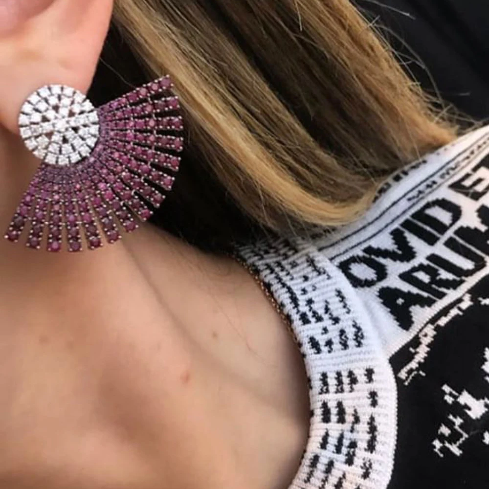 SisCathy 2019 Trendy Women Earrings Luxury Original Design Full Mirco Shiny Paved Cubic Zirconia Earring Ear Jewelry Accessories
SisCathy 2019 Trendy Women Earrings Luxury Original Design Full Mirco Shiny Paved Cubic Zirconia Earring Ear Jewelry Accessories