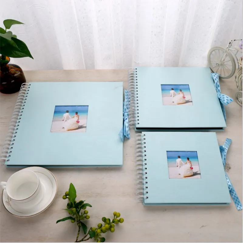 DIY Blue Photo Album Valentines Day Gifts Guest Book Craft Paper Anniversary Travel Memory Scrapbooking Wedding Photo Album
DIY Blue Photo Album Valentines Day Gifts Guest Book Craft Paper Anniversary Travel Memory Scrapbooking Wedding Photo Album