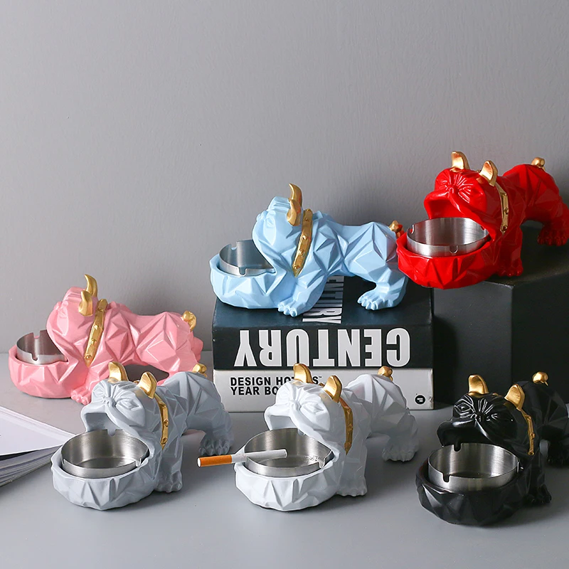 Nordic Creative Personality Dog Ashtray Fashion Trend Bulldog Multifunctional Living Room Decoration Home Decorations R749
Nordic Creative Personality Dog Ashtray Fashion Trend Bulldog Multifunctional Living Room Decoration Home Decorations R749