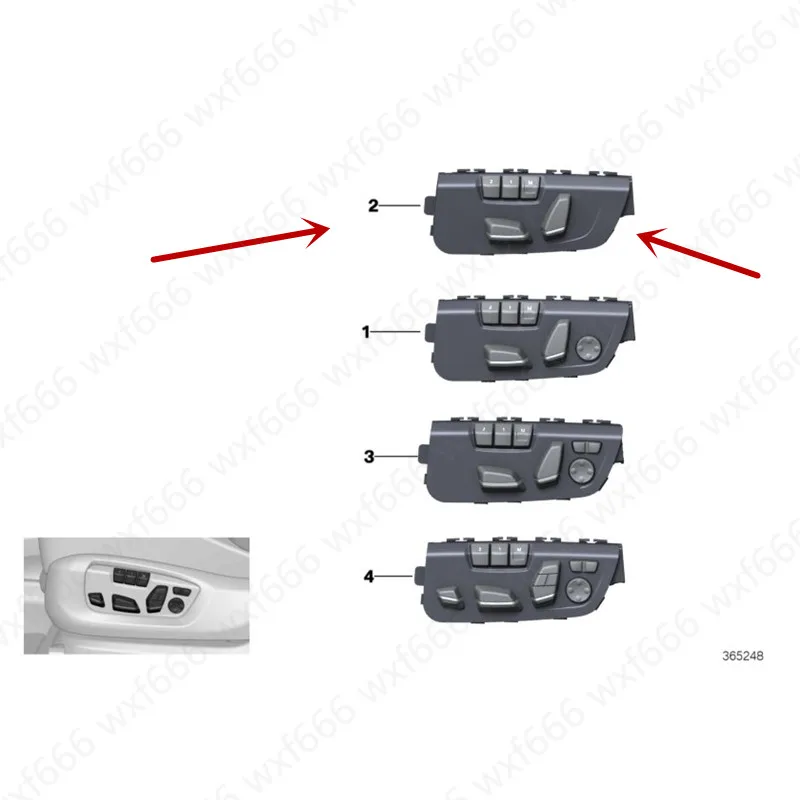 Панель регулятора кнопки сиденья X3 F25 20DX F20b mwF30 315I N26 GT F32 N47 F22 F33 X4, функция памяти
Панель регулятора кнопки сиденья X3 F25 20DX F20b mwF30 315I N26 GT F32 N47 F22 F33 X4, функция памяти
