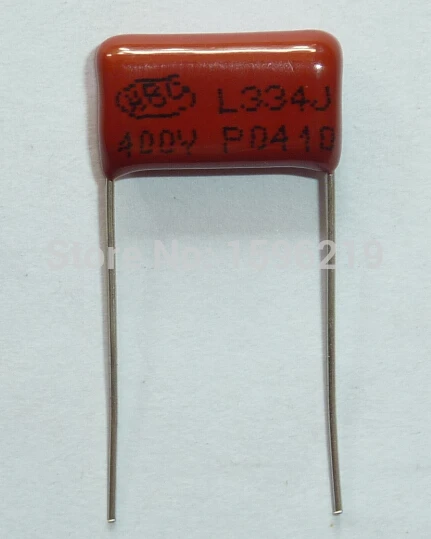 Конденсатор CBB 334 400V 334J 0 33 мкФ 330nF P15 CL21 металлизированная полипропиленовая пленка