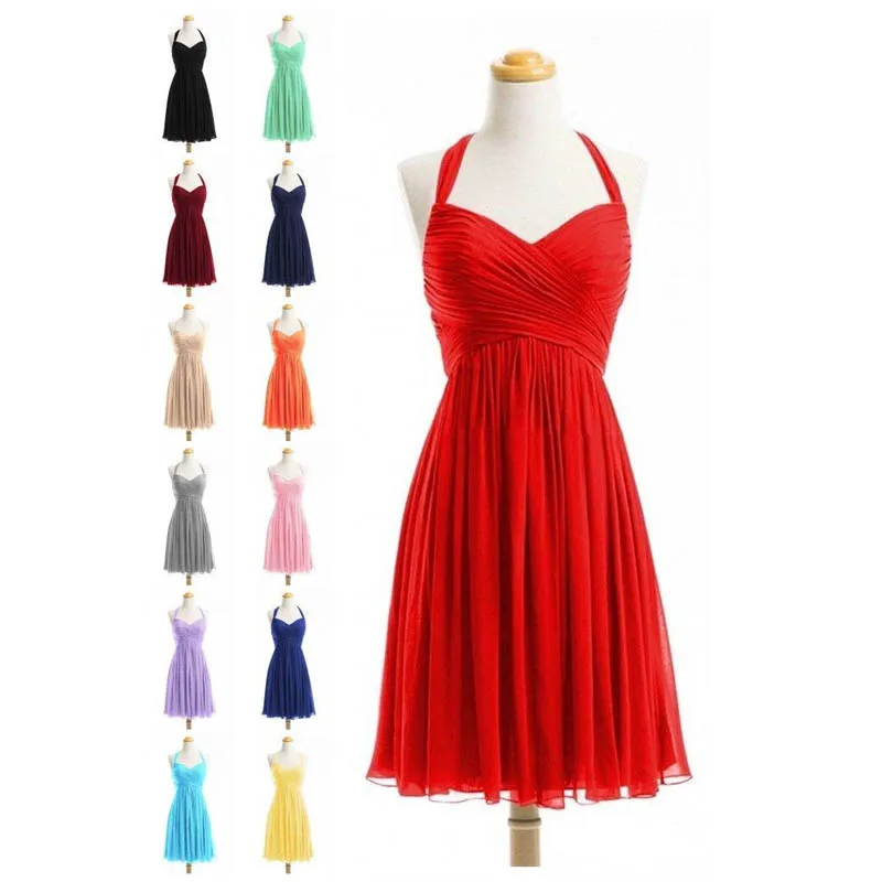 U-SWEAR 2020 Cocktail Dresses Halter Sleeveless A-Line Knee-Length Short Party Dresses Homecoming Formal Dresses Cheap
U-SWEAR 2020 Cocktail Dresses Halter Sleeveless A-Line Knee-Length Short Party Dresses Homecoming Formal Dresses Cheap