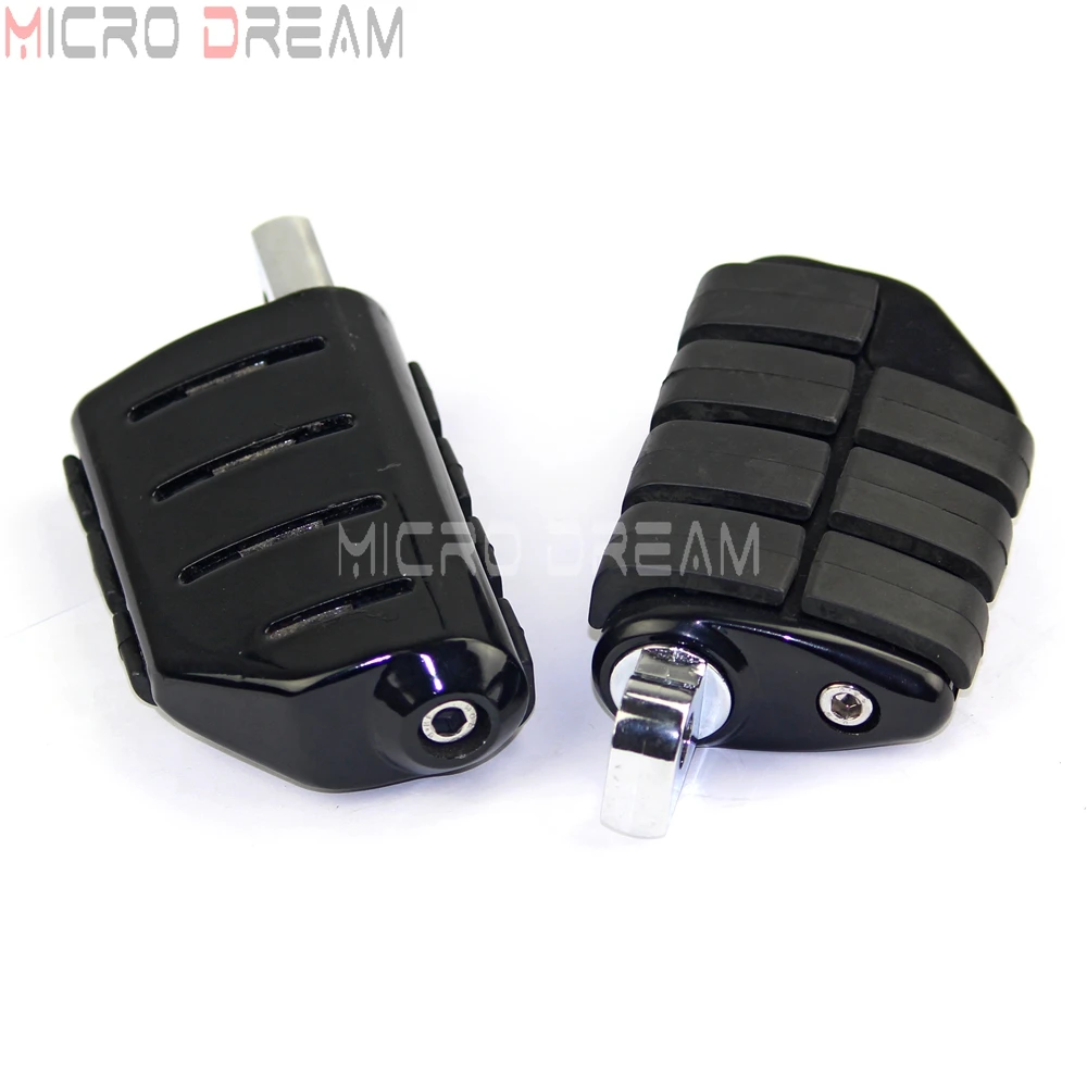 2pcs Black Motorcycle Highway Footpeg Footrests for Honda Suzuki Kawasaki Yamaha Custom Rubber Foot Rest Front Rear Foot Pegs
2pcs Black Motorcycle Highway Footpeg Footrests for Honda Suzuki Kawasaki Yamaha Custom Rubber Foot Rest Front Rear Foot Pegs